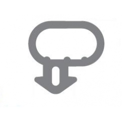 Option 2: Bubble Seal Window Gasket / Door Gasket